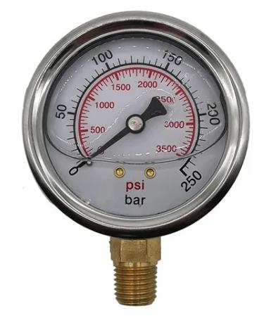 Manômetro de pressão de água